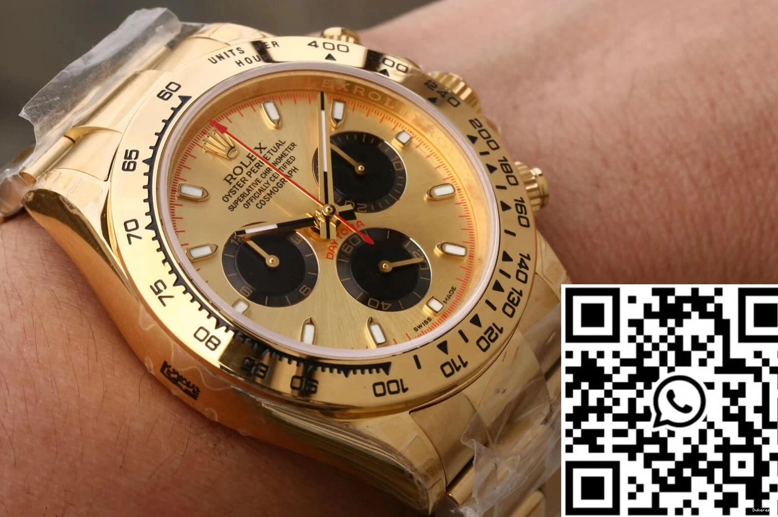 Gold Dial Factory 116508 Cosmograph Yellow JH Rolex Daytona 0310